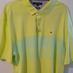Tommy Hilfiger Yellow Polo Shirt